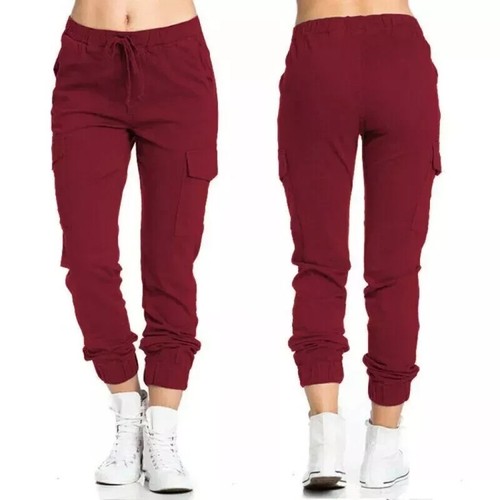 Ladies combat cargo trousers - ladies,