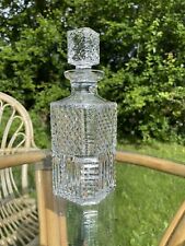 WATERFORD CRYSTAL HAND MADE IN IRELAND DECANTER. VINTAGE