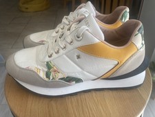 KATE APPLEBY Callander Floral Panel Trainers, White Multi  size UK7 RRP £55