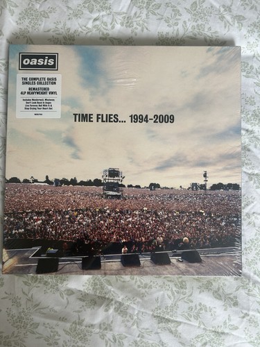 Oasis time flies singles - oasis, flies...