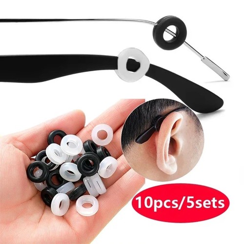 10pcs silicone ear hooks - 10pcs,
