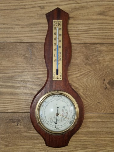 Vintage banjo weather station - banjo,