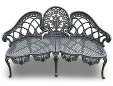 Cast Garden Bench antique