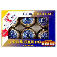 Tea Cakes Dark Chocolate 6