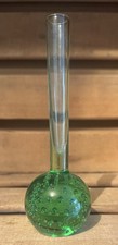 Vintage Green and Clear Flower
