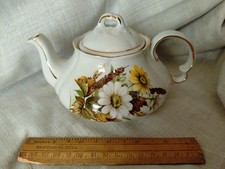 Ellgreave / Wood & Sons Ironstone Small Floral, 2 Cup Teapot