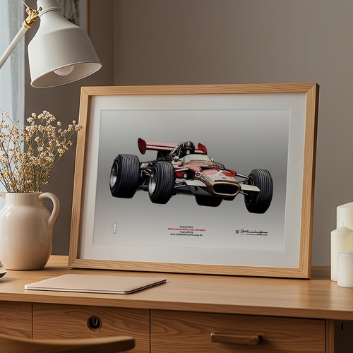 Graham hill lotus 1968 - graham,