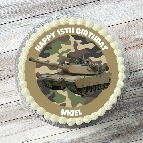 Military tank personalised - military,