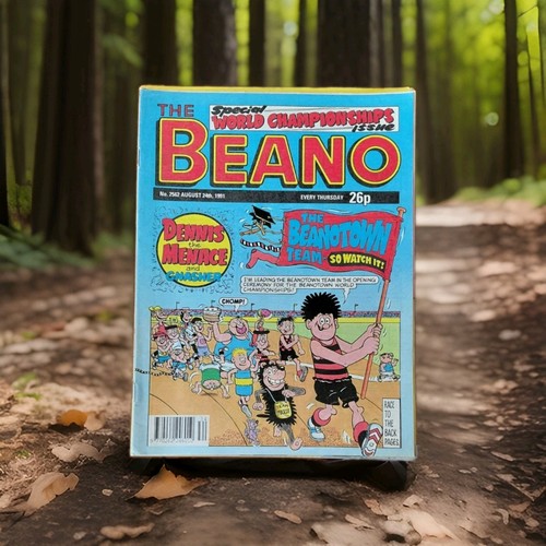 Beano comic 1990s - comic, 2562