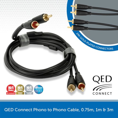 Qed connect stereo rca - stereo,