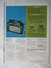 Vintage Pilot II 4 Band Radio