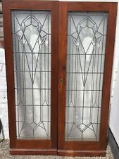 Leadlight Glass Doors
