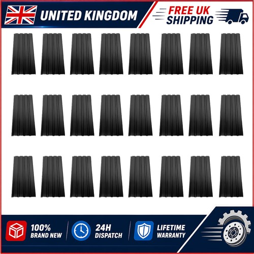24pc black corrugated steel - 24pc,