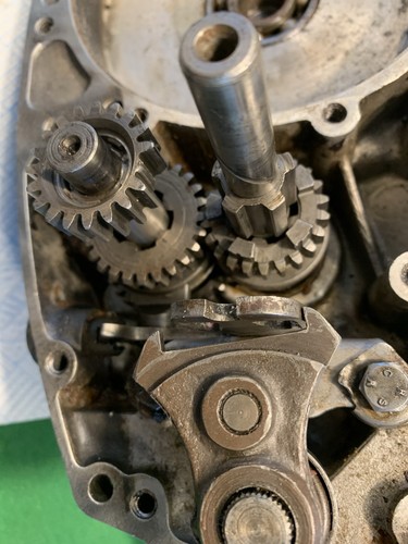 Bsa bantam engine crank - bsa, case