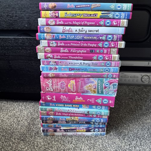 Barbie dvd film bundle - dvd, 24