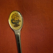 Vintage Tetley Tea Folk Tea Spoon 