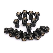 16 Pack Black 3/8"-24 Tapered