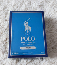 Ralph Lauren Polo Deep Blue Parfum 75 ml Men’s Fresh Aquatic Eau de Parfum New