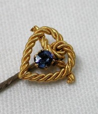 Antique 15ct Gold And Sapphire