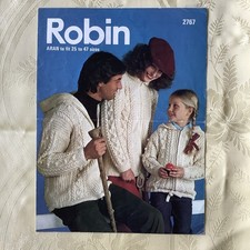 Robin knitting pattern 2767