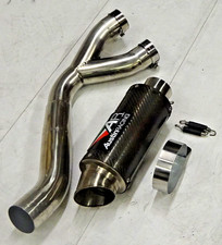 BMW S1000RR AUSTIN RACING CARBON 60mm  EXHAUST  SILENCER END  CAN