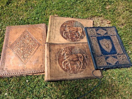 Vintage brown leather - vintage,