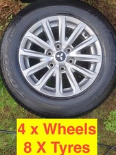 8 x tyres and 4 x 12 spoke Wheels for Mitsubishi L200 245 65 17