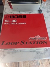 Boss RC 30 Loop Station Battery operated Duel Tack Looper  Pedal