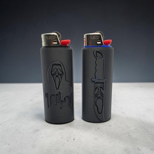 Hanging cat lighter case - cat,