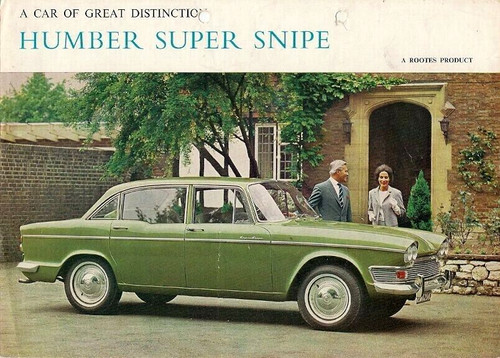 Humber super snipe - humber,