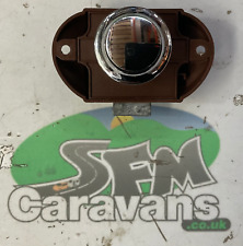 Bailey Chrome Push Button - Caravan / Motorhome