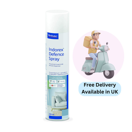 Flea spray indorex defence - flea,
