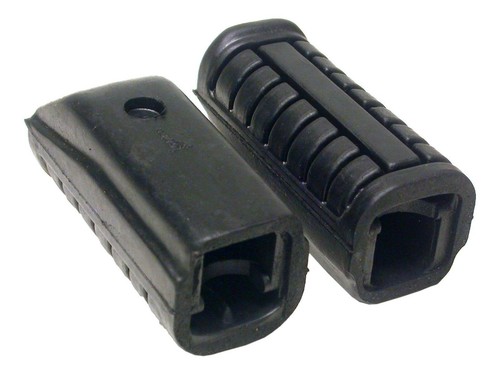 Footrest rubbers 19mm 15mm - rubbers,