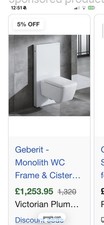 Geberit Monolith WC Frame and