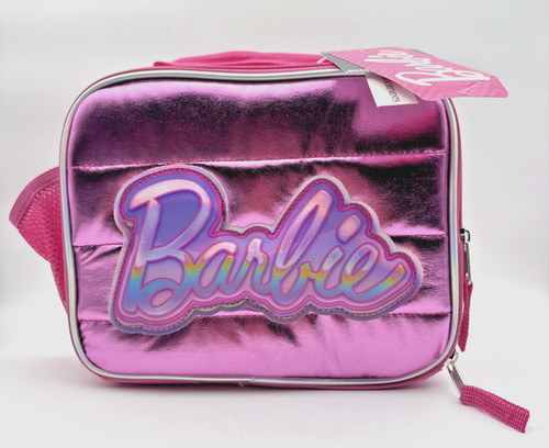 Barbie holographic puffer - holographic,