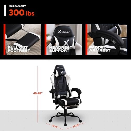 Rocker gaming desk chair - gaming,