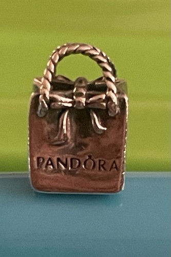 Pandora silver gift bag charm
