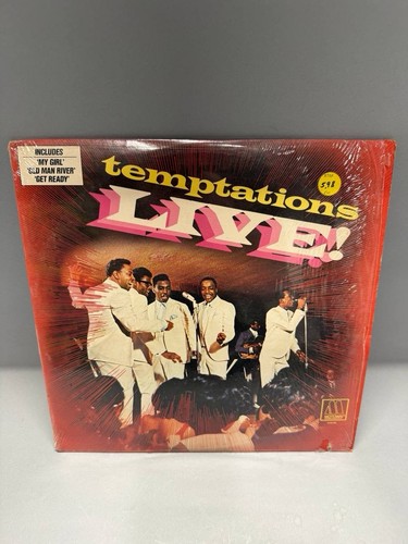 The temptations live - live, vinyl