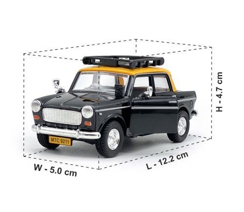 1970s bombay taxi fiat 43 - fiat, 1:43