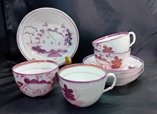 4 Antique Georgian Porcelain