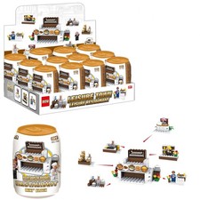 12 x Mini RESTAURANT SET 9x6cm Wholesale Job Lot Bulk Buy TOY