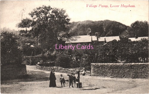 Village pump heysham lancs - village,