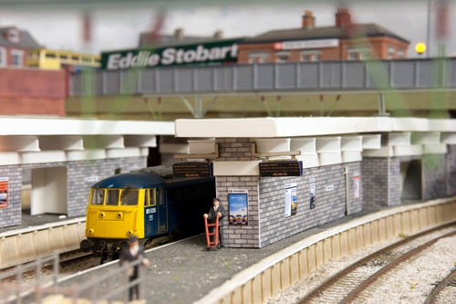 Platform information boards - platform,