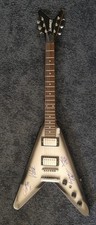 Hamer Slammer Flying V Electric Guitar - Signed by Infected Rain BAND