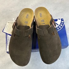 Birkenstock Boston Suede Mocha