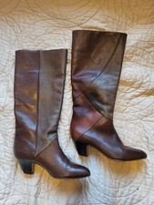 Vintage Clarks Leather Knee
