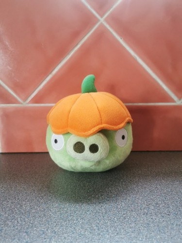 Angry birds plush pumpkin pig - plush,