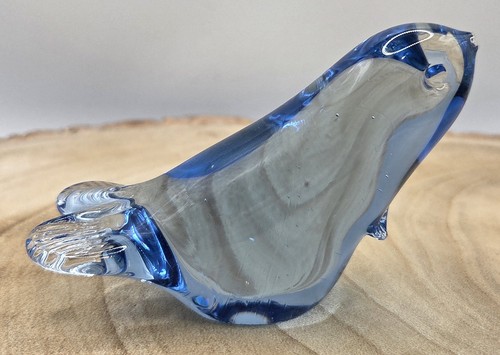 Vintage hand blown art - blown, glass
