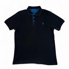 Men’s Ralph Lauren Polo Shirt Black Blue XXL 