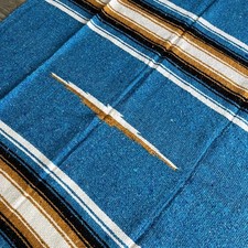 Mexican blanket blue sunset - mexican,